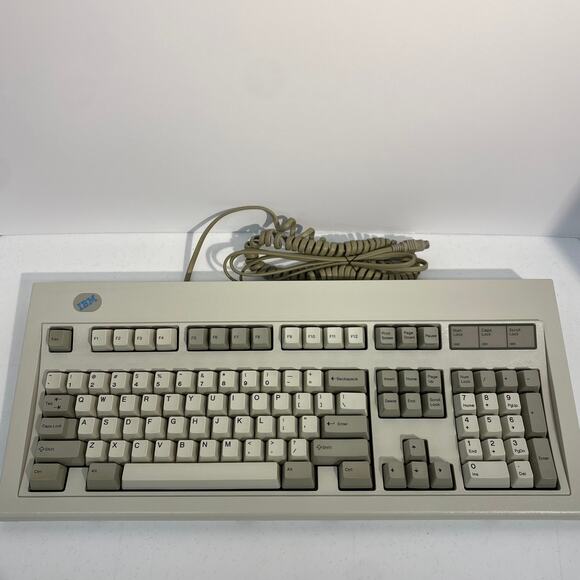 *Pre-Owned* VINTAGE PS/2 WIRED 1993 IBM KEYBOARD #52G9658 - Picture 1 of 5